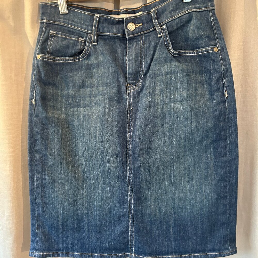 Old Navy High Rise Jean Skirt